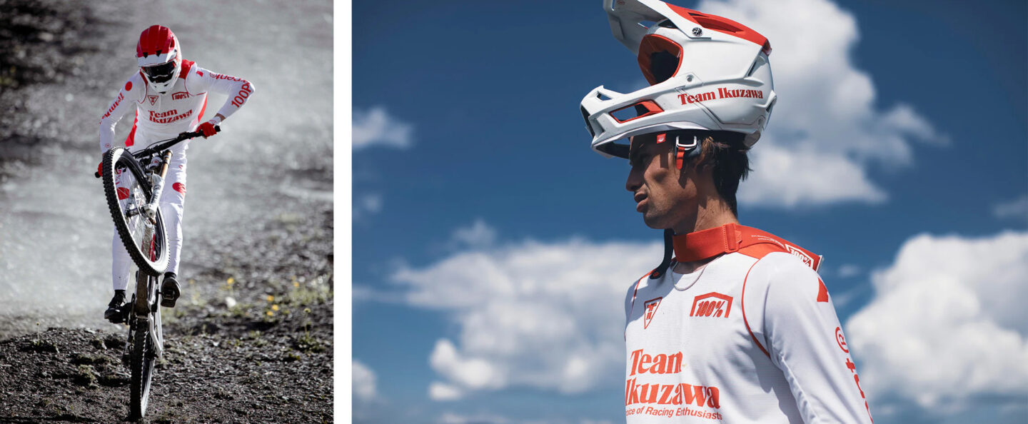 Team Ikuzawa 100Percent® Collection with Hugo Frixtalon