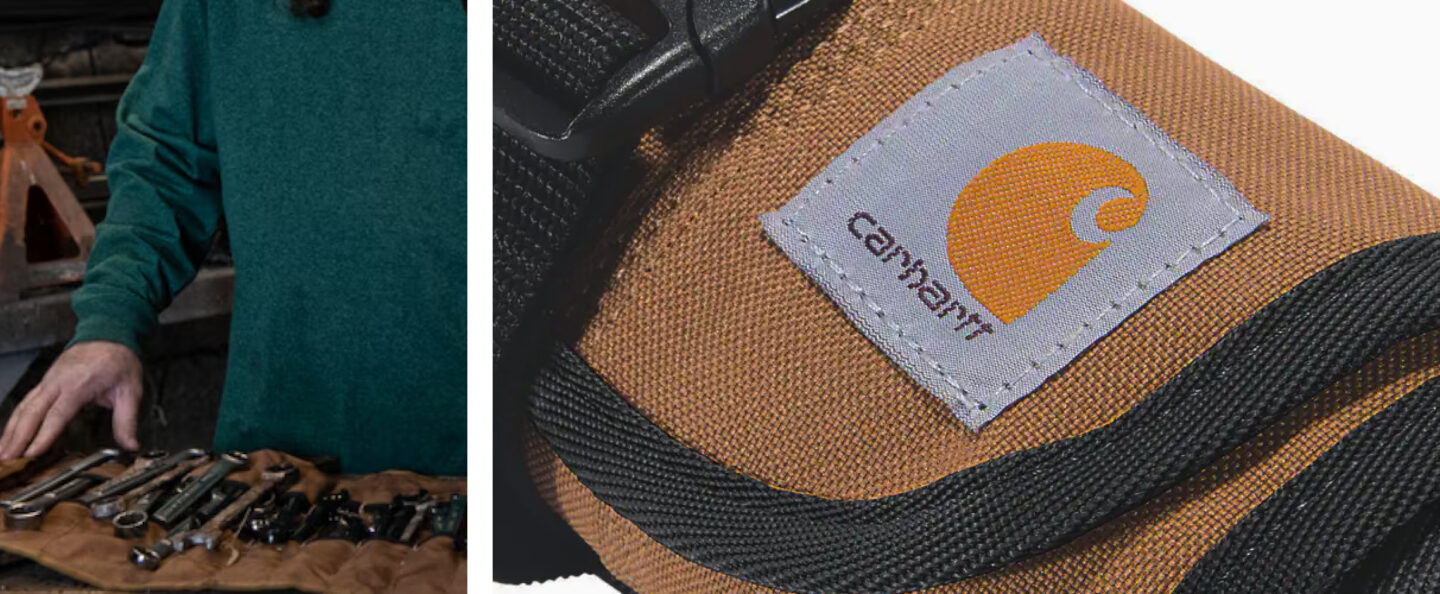 Carhartt 18 Pocket Utility Roll open