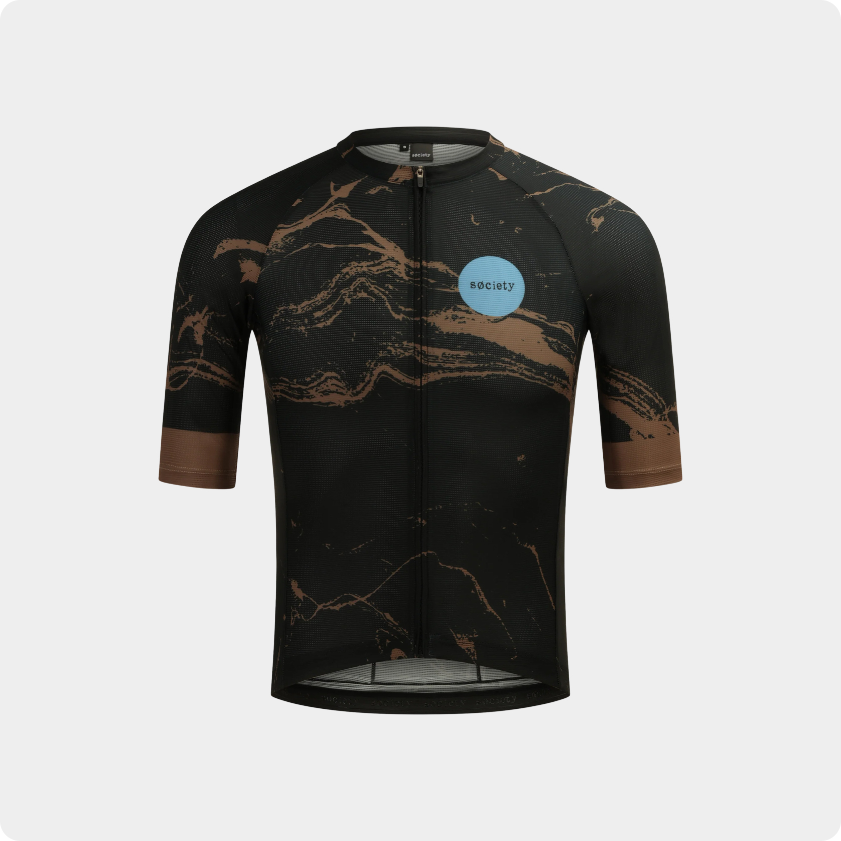 Society Mens Omni Off-Road Short Sleeve Jersey Color Black