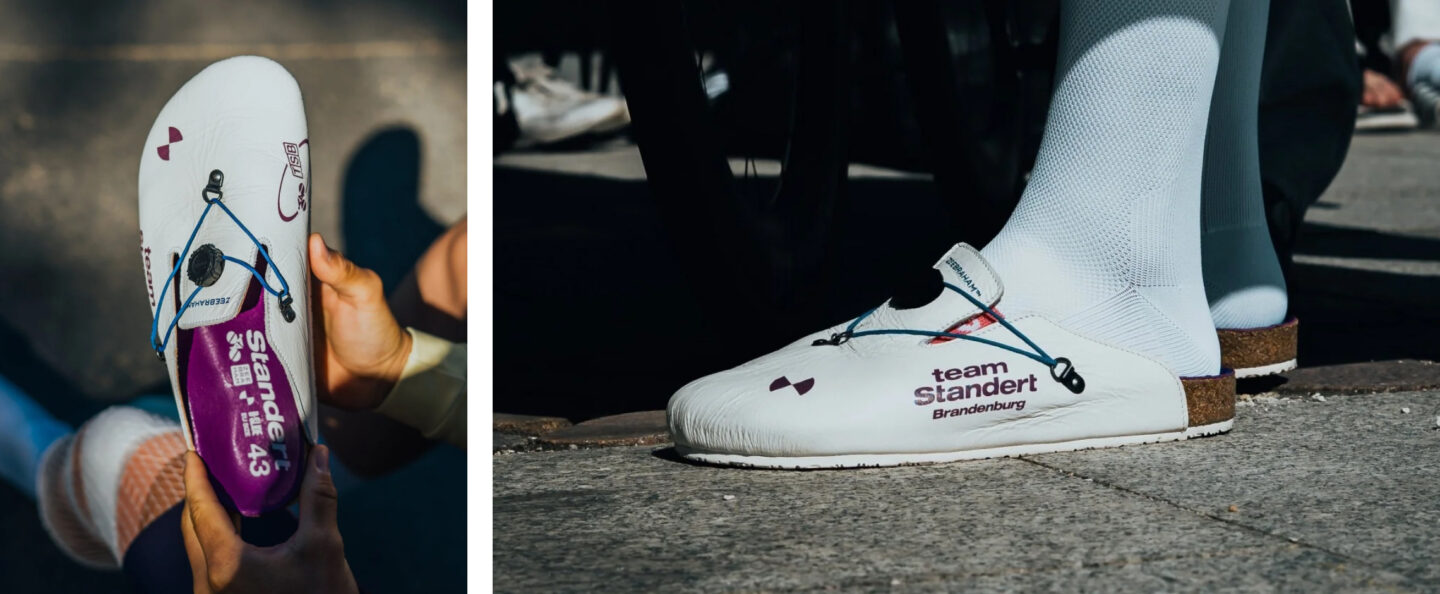 Standert x Zeebraham B-Slide TSB Sandal details