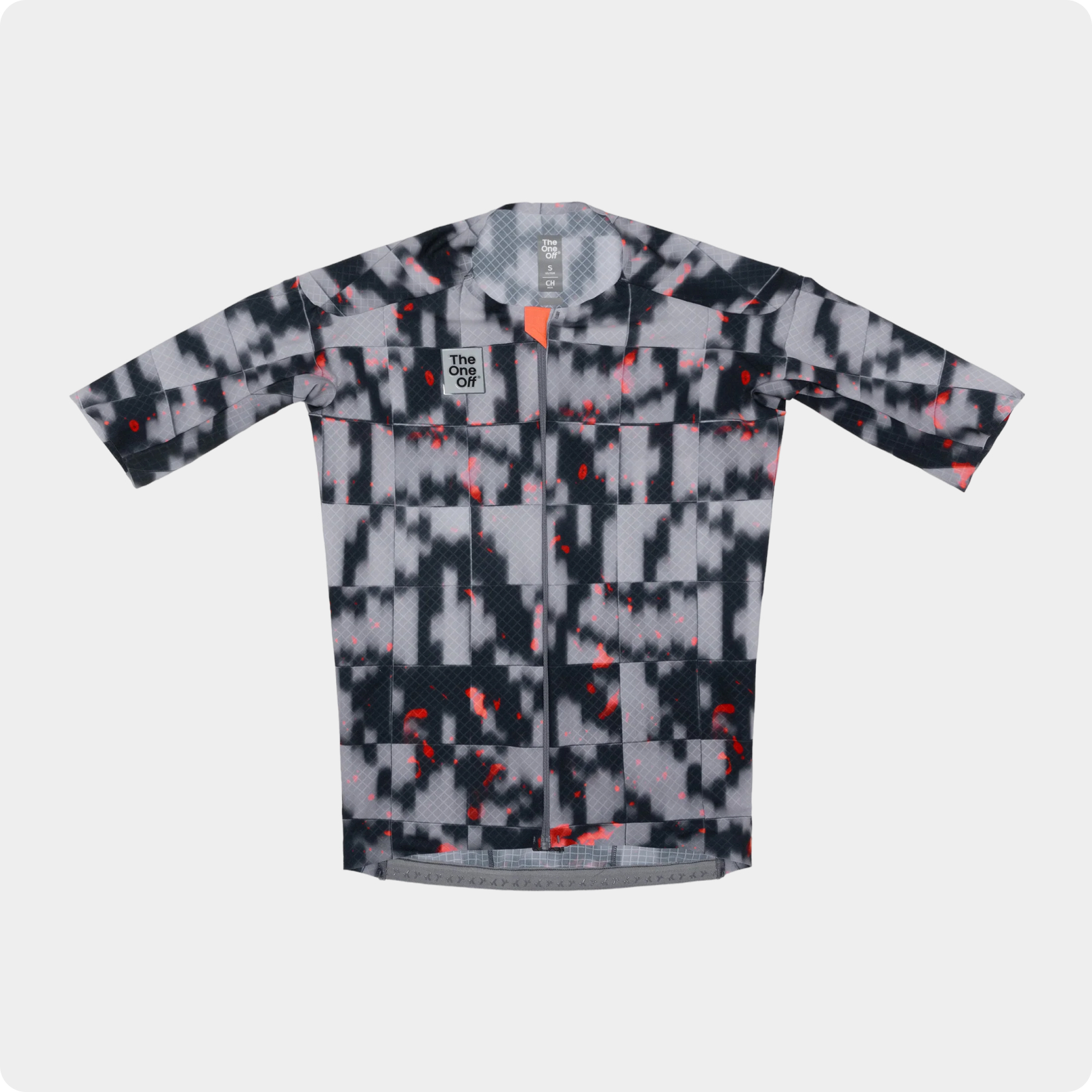 TheOneOff Krytpon maillot Face - Men Phosphorus color