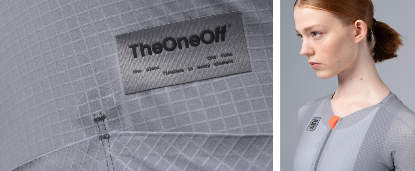 TheOneOff Krytpon maillot Face woman grey