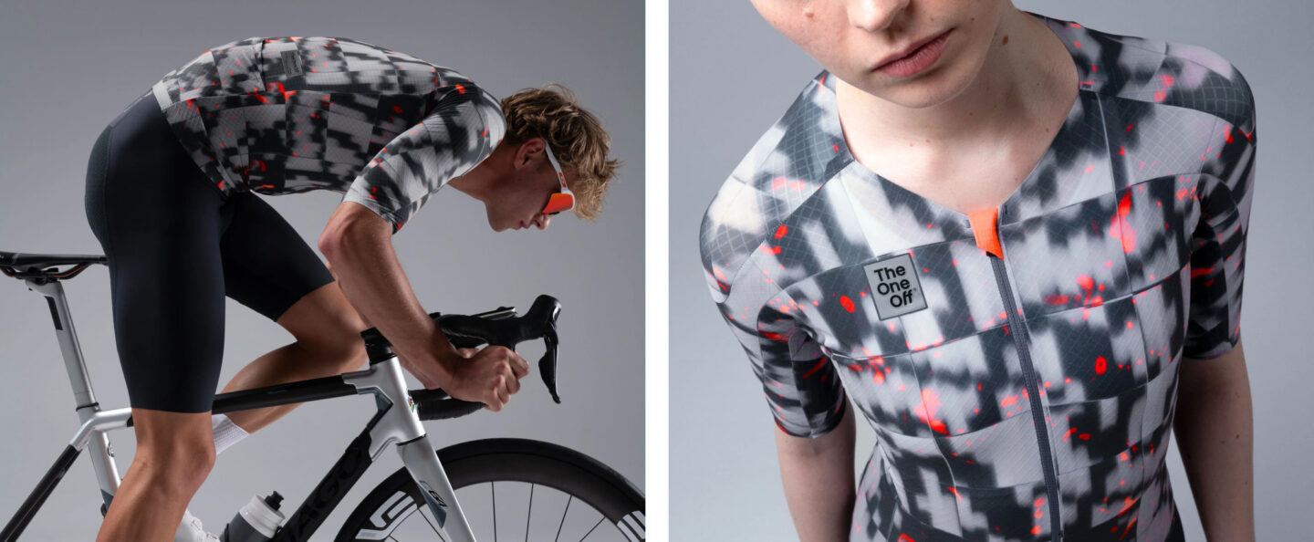 TheOneOff Krytpon maillot men and women on the bike