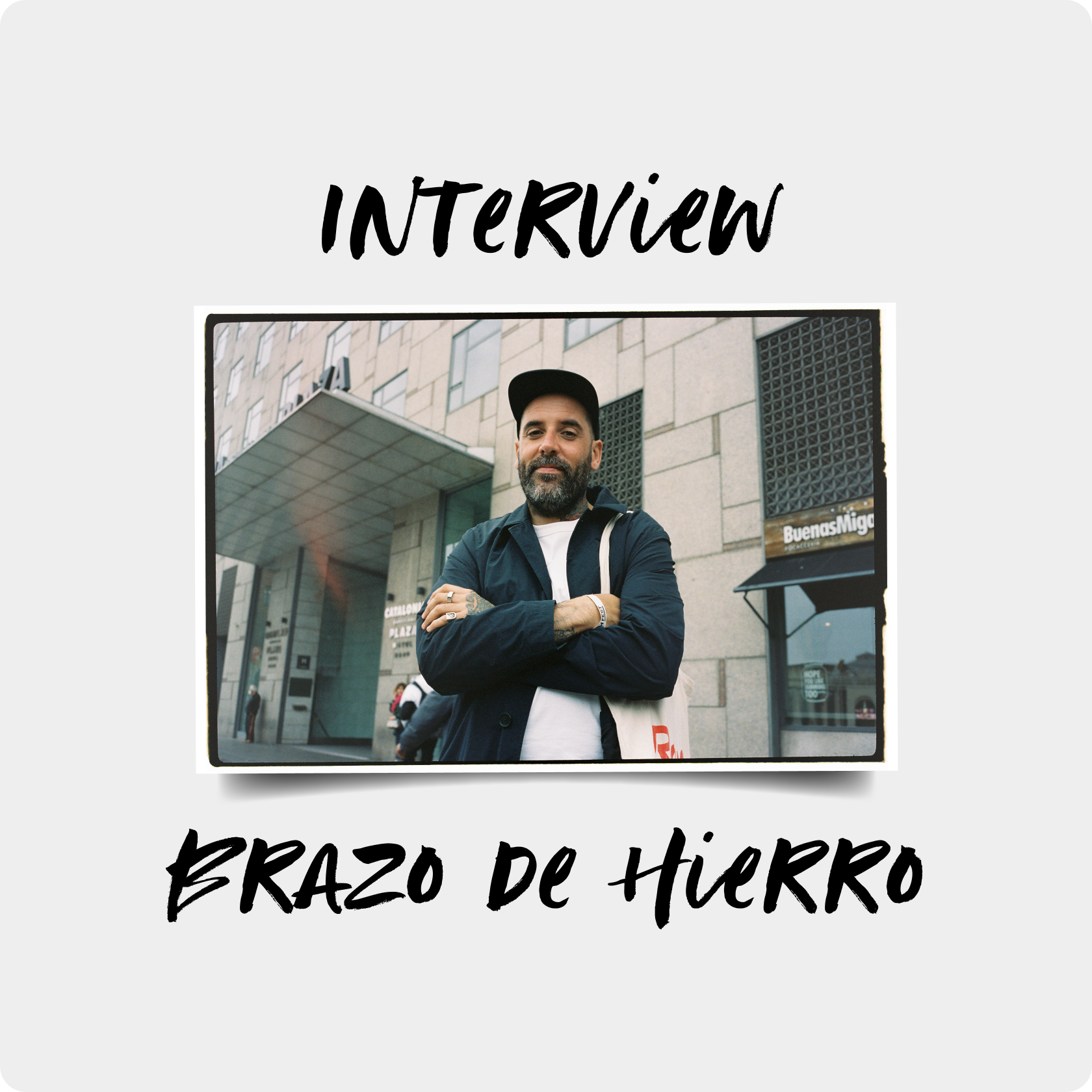 Brazo de Hierro interview portrait