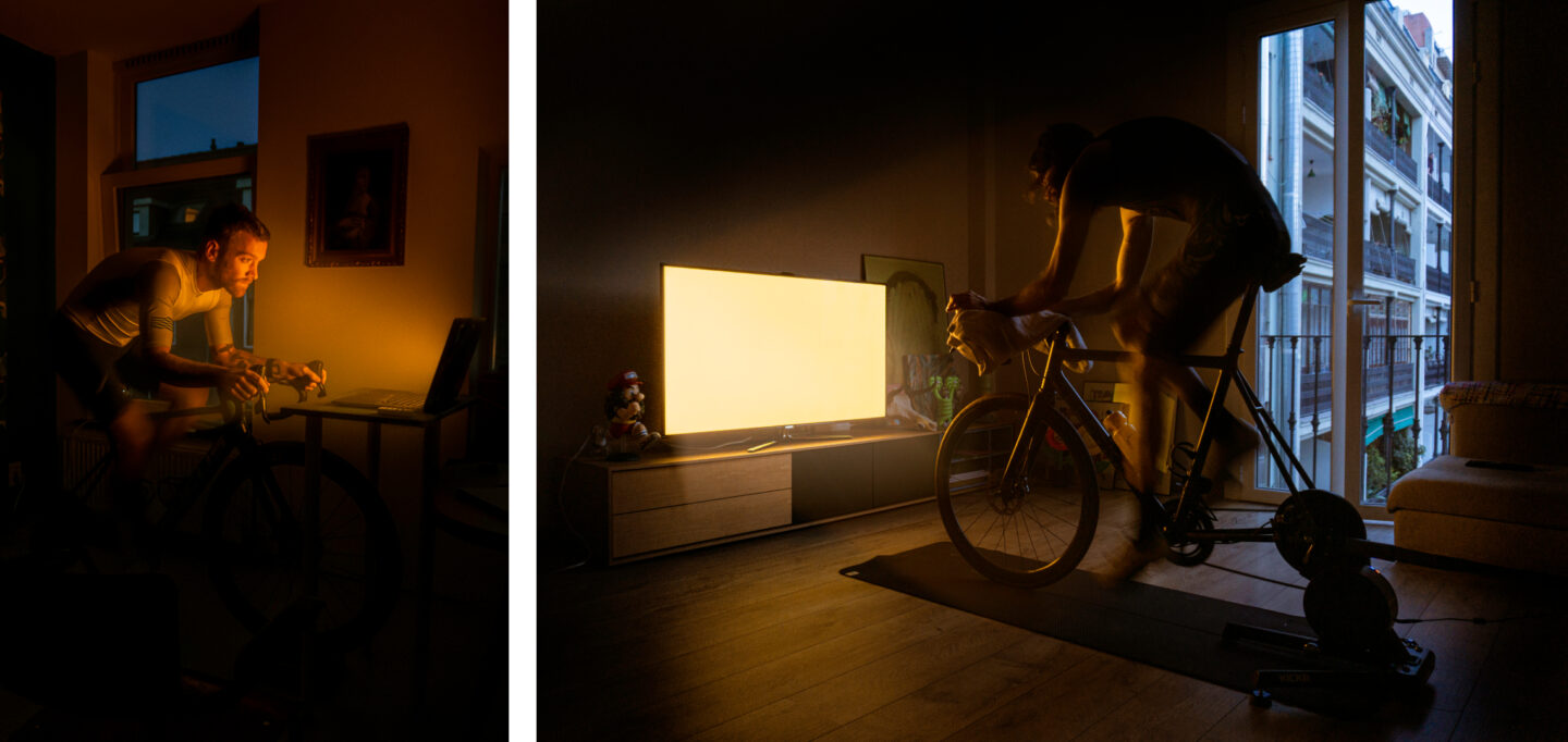 Life Behind Lockdown Cycling Photo Serie by Brazo de Hierro