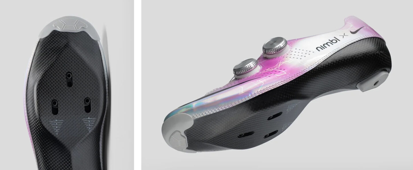 Nimbl x Nike Ultimate Exceed Stardust Origine Edition carbon sole details