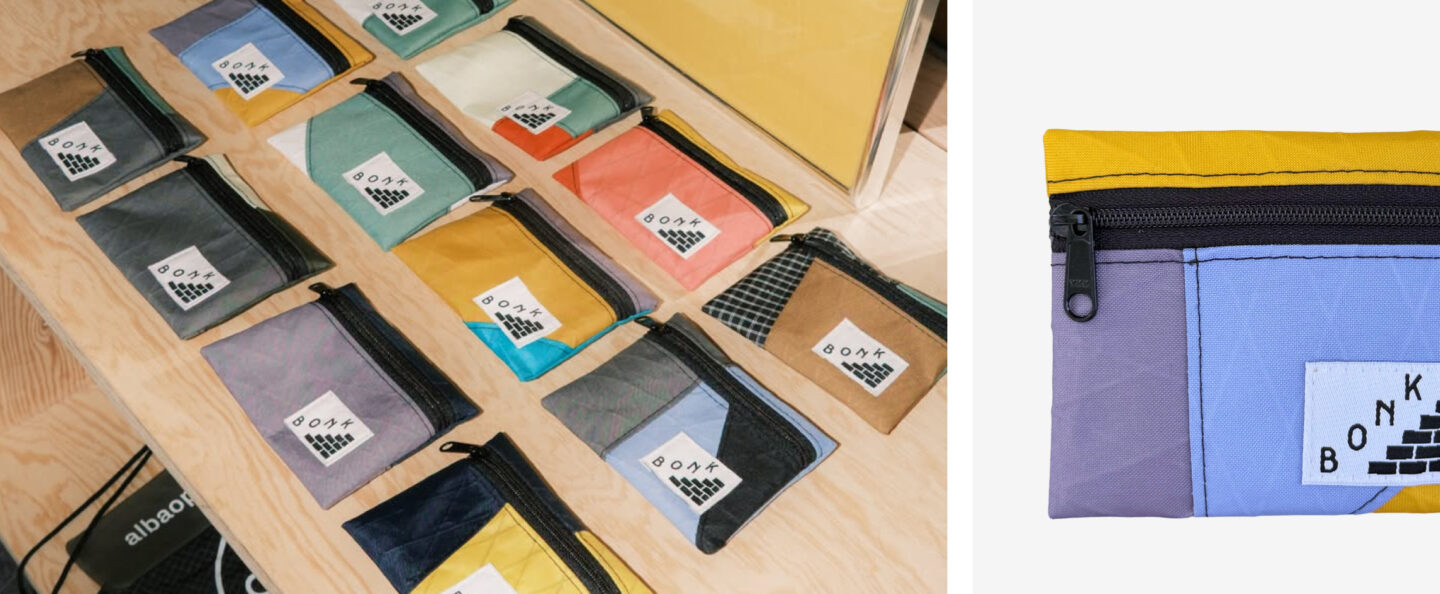 BONK Cycling Club x Dosh Gear – Off Cut Wallet various colors pictures