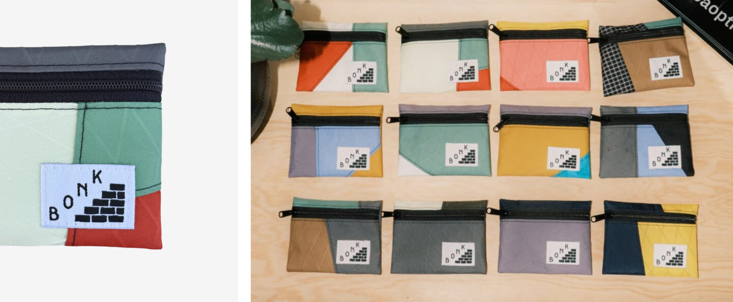 BONK Cycling Club x Dosh Gear – Off Cut Wallet various colors pictures