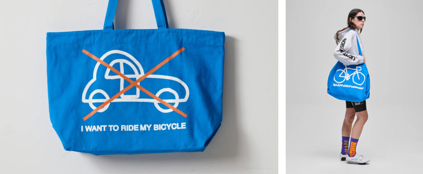 MAAP x Public Possession Oversized Tote Bag shooting