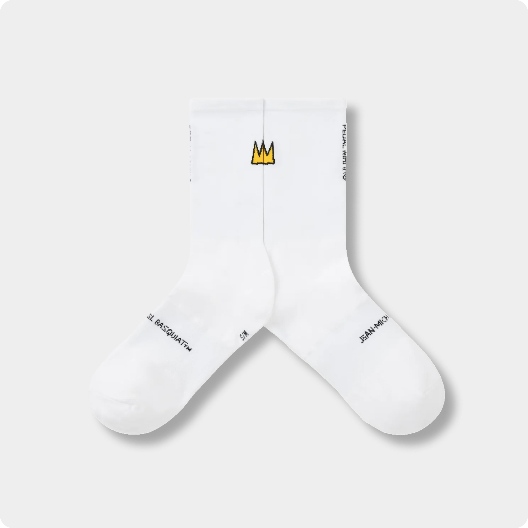Pedal Mafia x Jean-Michel Basquiat - Core Sock left and right picture