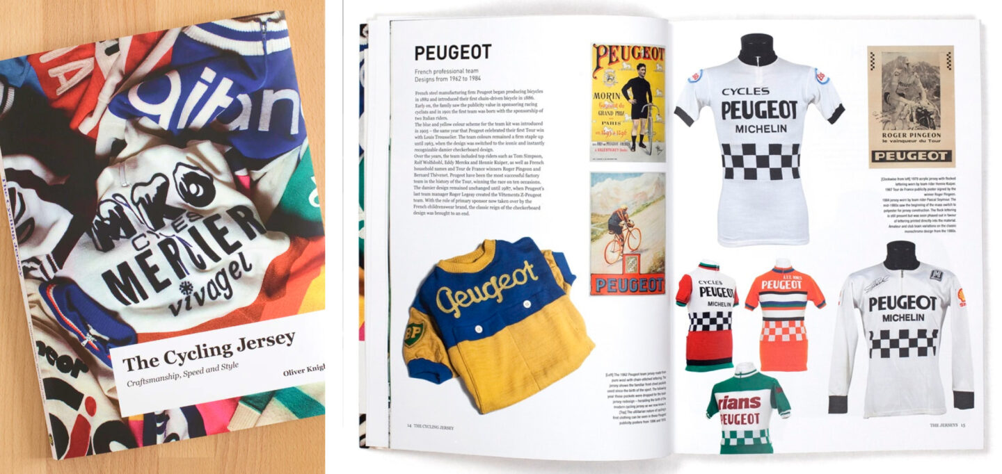 The Cycling Jersey – Craftsmanship, Speed & Style cover and inside preview